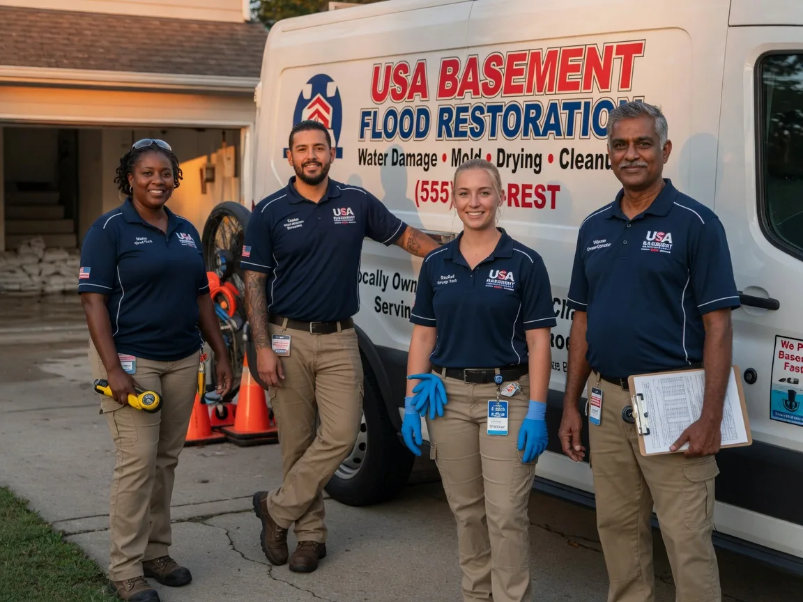 Basement Flood Cleanup company in Franklin, IL